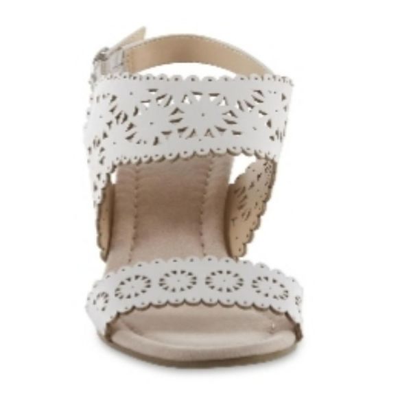 Elizabeth  Sling-back Wedge Sandal  - Picture 2 of 4
